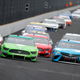 Ryan Newman, Martin Truex Jr. and William Byron at Indianapolis Motor Speedway, all of whom qualified for the first round of the playoffs.